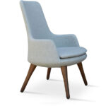 Dolce 3 Chair Dark Walnut