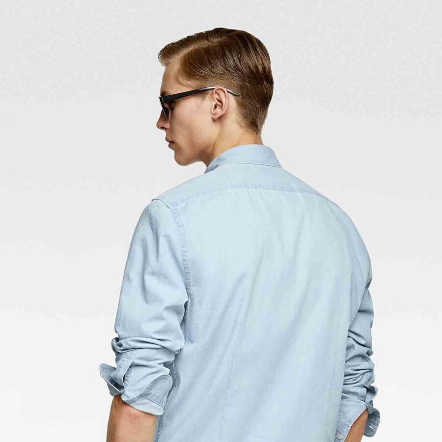 Washed Denim Shirt - Imagen 2
